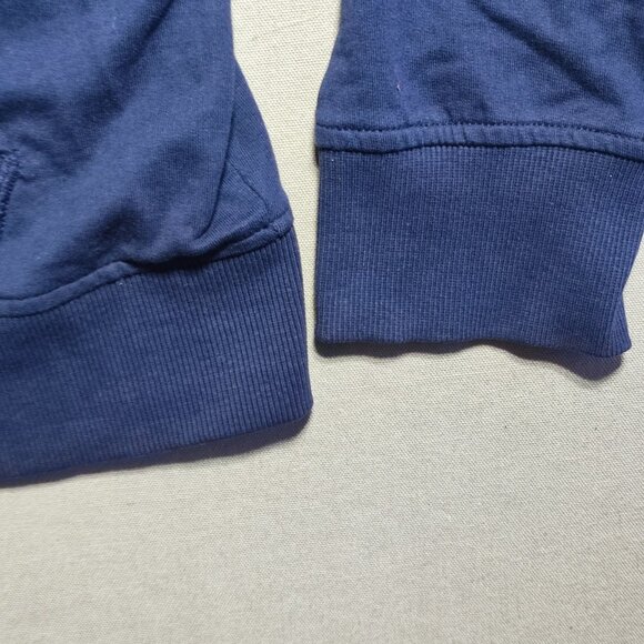 U.S. Polo Assn. full zip hoodie boys size XL blue with yellow logo - Picture 8 of 10